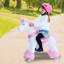 Load image into Gallery viewer, GiddyUp! Buck&#39;s PonyCycle Mechanical Ride-On Pink Unicorn Small Size for Age 3-5 - Pink