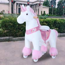 Load image into Gallery viewer, GiddyUp! Buck&#39;s PonyCycle Mechanical Ride-On Pink Unicorn Small Size for Age 3-5 - Pink