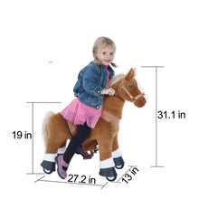 Load image into Gallery viewer, GiddyUp! Buck&#39;s PonyCycle Mechanical Ride-On Pink Unicorn Small Size for Age 3-5 - Pink